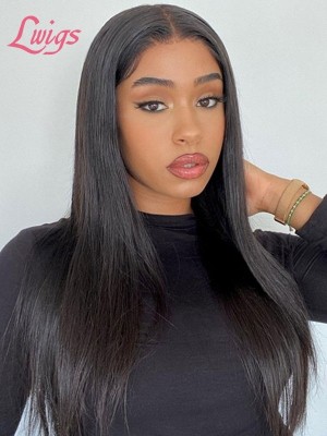 Lwigs Vip Order Special Price 13x4 HD Lace Front Wig 28 Inches 200% Density Natural Color Silky Straight VIP708