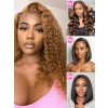 BUY 1 GET 1 EXTRA FREE WIG | Side Part 18 Inches Curly Hairstyle 8x6 Glueless Lace Wig Wear & Go BG01