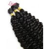 New-in Double Drawn Bulk Human Hair Water Wave Natural Black Color Bulk Human Hair For Braiding Lwigs405