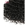 New-in Double Drawn Bulk Human Hair Water Wave Natural Black Color Bulk Human Hair For Braiding Lwigs405