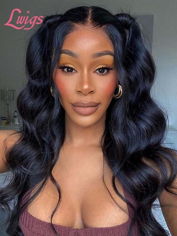 100% Human Hair Wigs Undetectable HD Full Lace Wig Virgin Hair Body