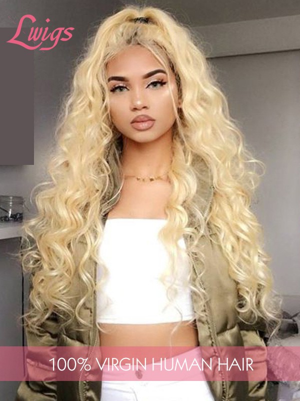 cheap blonde curly wigs