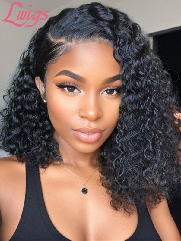 HD Dream Swiss Lace Virgin Human Hair Preplucked Curly Wig With Baby ...