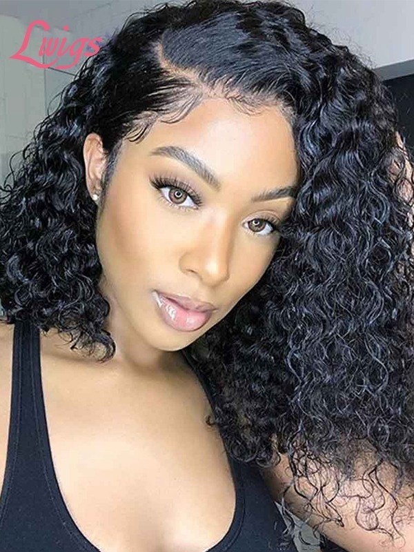 Lwigs Pay 1 Get 2 Wigs Tint Curly Lace Front Wig With Natural Wave 360 ...