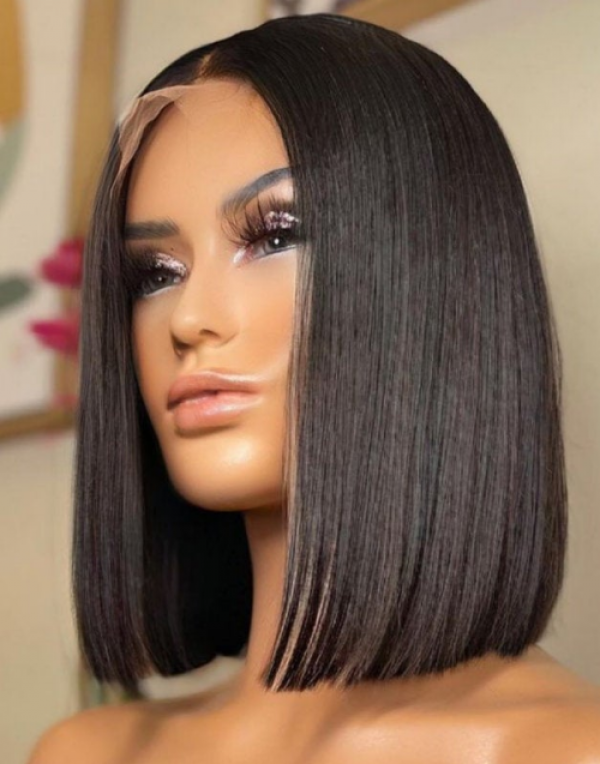 New Arrival Undetectable Dream Lace 360 Lace Front Wigs Straight Short ...