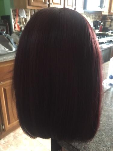 T1b99j Bob Haircut With Ombre Color Virgin 100 Human Hair Unprocessed 360 Brazilian Pre 8757